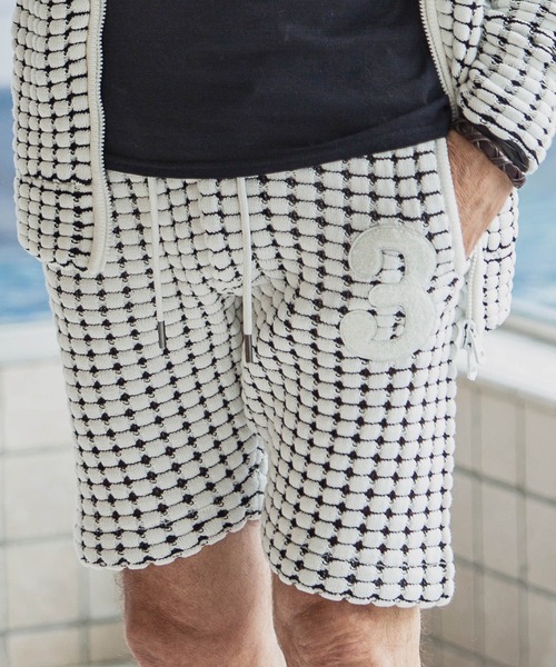 「1PIU1UGUALE3 RELAX 」 ショートパンツ X-LARGE ホワイト メンズ_画像4
