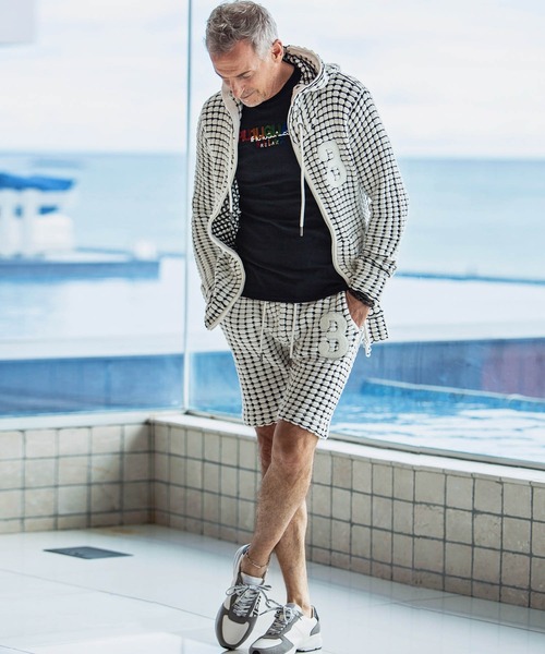 「1PIU1UGUALE3 RELAX 」 ショートパンツ X-LARGE ホワイト メンズ_画像5