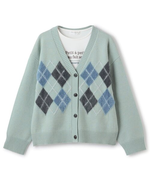 pom ponette junior（ポンポネット ジュニア） カーディガン 
