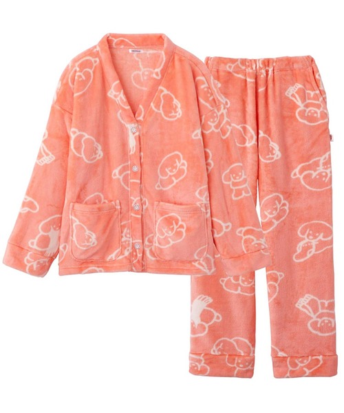 ルームウェア・パジャマ Sienne ORGANIC スムース】パジャマ 長袖長パンツ 綿100％【送料無料】 TH8013