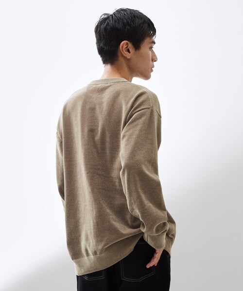 ¥14700 タグ付き 背中開き ニット THE SHOP TK セーター ニット 「大人の上品カジュアルを叶える」ハグ
