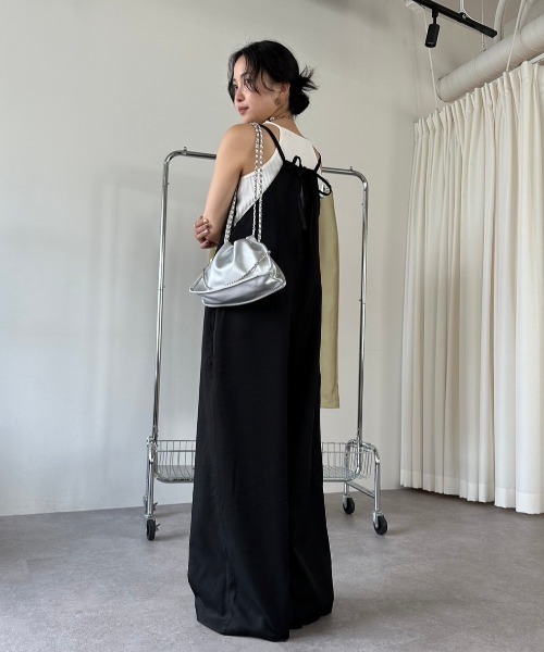 HANNE オールインワン FREE カーキ レディース : ZOZOTOWN Yahoo!店