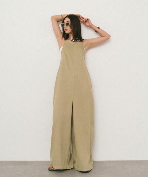 HANNE キャミワイドオールインワン キャミワイドオールインワン（つなぎ/オールインワン）｜HANNE（アン