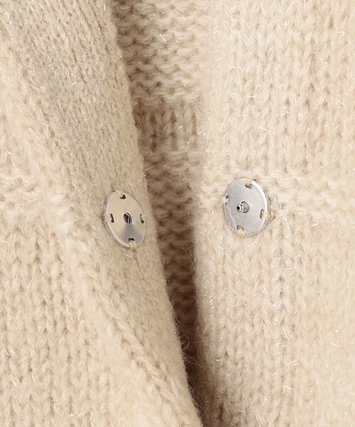 uncrave（アンクレイヴ） カーディガン フィラメントモヘアニット 2WAY