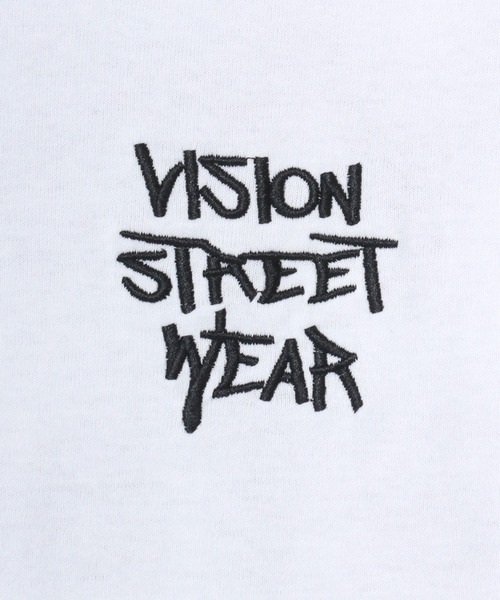 「VISION STREET WEAR」 半袖Tシャツ LL ホワイト系その他6 メンズ_画像3