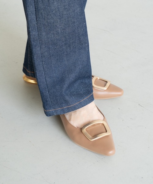 「Launa lea」 パンプス 23.0cm ブルー系その他 レディース_画像3