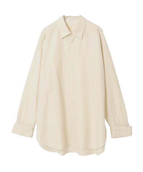 CURRENTAGE シャツ 「CURRENTAGE/カレンテージ」Cotton silk regular