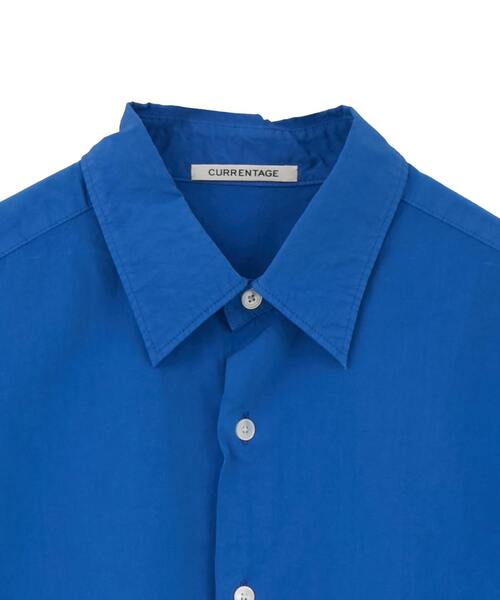 CURRENTAGE カレンテージ レーシーポロシャツ CURRENTAGE シャツ 「CURRENTAGE/カレンテージ」Cotton silk regular