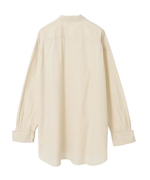 CURRENTAGE シャツ 「CURRENTAGE/カレンテージ」Cotton silk regular