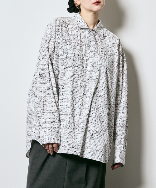 SEEALL ブラウス シャツ SEEALL REGULAR SHIRTS SAU51/SH182P：シャツ