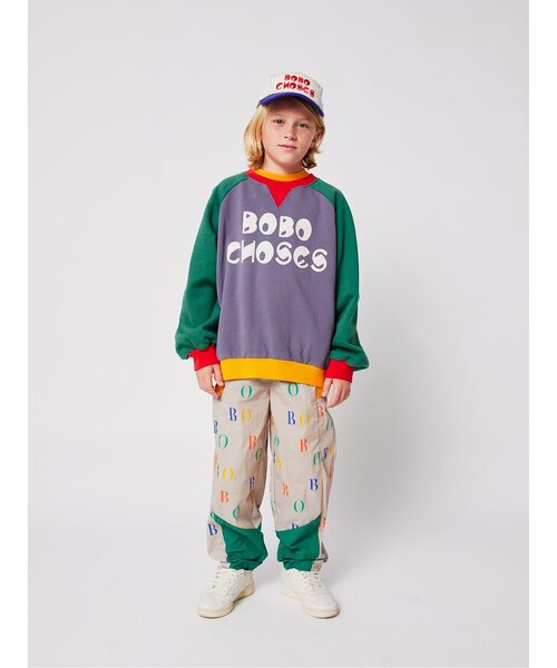 BOBO CHOSES（ボボショーズ） トレーナー colorblockトレーナー
