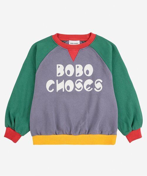 BOBO CHOSES（ボボショーズ） トレーナー colorblockトレーナー
