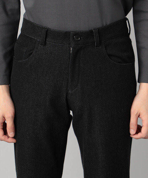 COMME CA MEN（コムサメン） スラックス 尾州産裏起毛 2WAYストレッチ