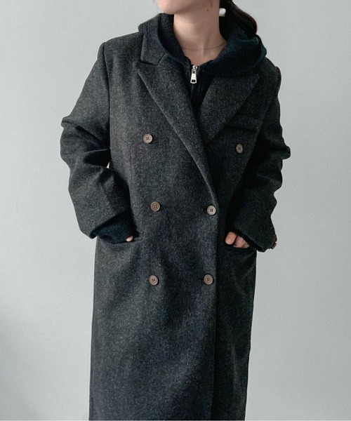 on：nue（オンニュ） コート チェスターコート 「on:nue」ダブルボタン