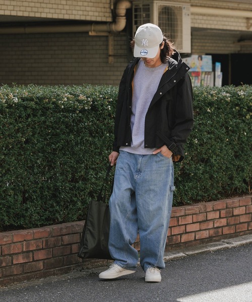 SKEWed（スキュー） ワイドパンツ ジーンズ ストーンウォッシュ加工