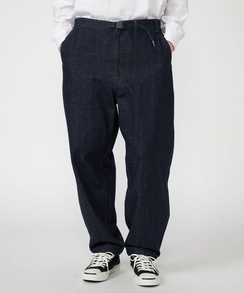 THE NORTH FACE PURPLE LABEL パンツ Denim Wide Tapered Field Pants
