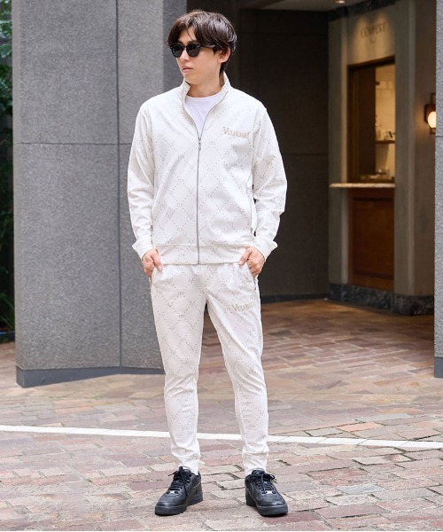 VIOLA ジャージ 「VIOLA rumore/ヴィオラ ルモーレ」総柄フルZIP JKT