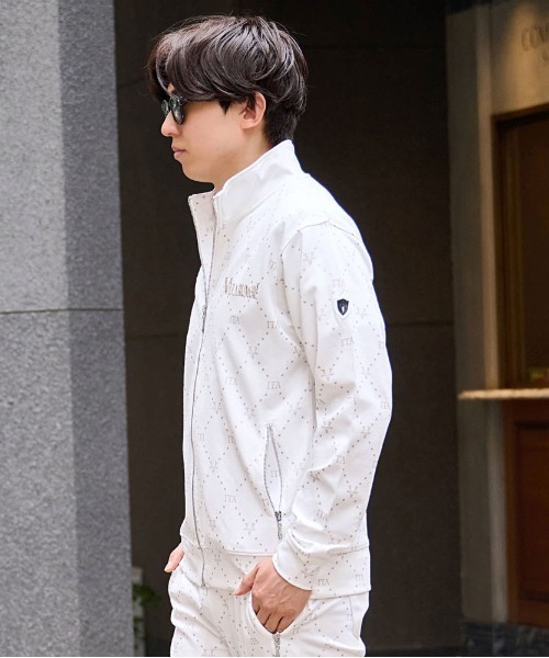 VIOLA ジャージ 「VIOLA rumore/ヴィオラ ルモーレ」総柄フルZIP JKT