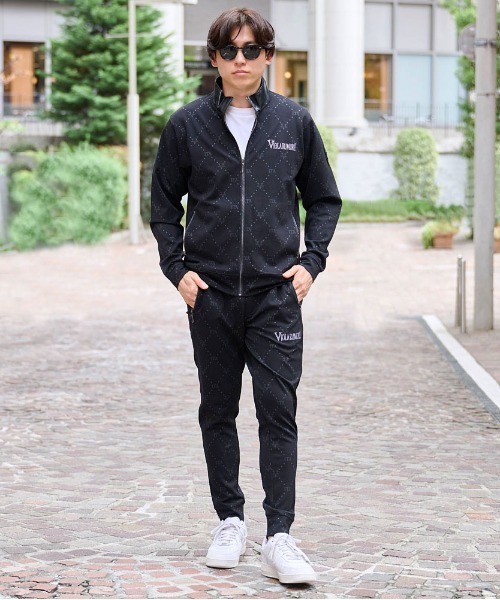 VIOLA ジャージ 「VIOLA rumore/ヴィオラ ルモーレ」総柄フルZIP JKT