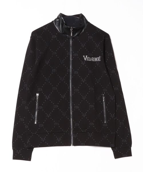 VIOLA ジャージ 「VIOLA rumore/ヴィオラ ルモーレ」総柄フルZIP JKT 