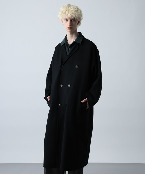 HARE（ハレ） チェスターコート コート プレミアムウールダブルリバー