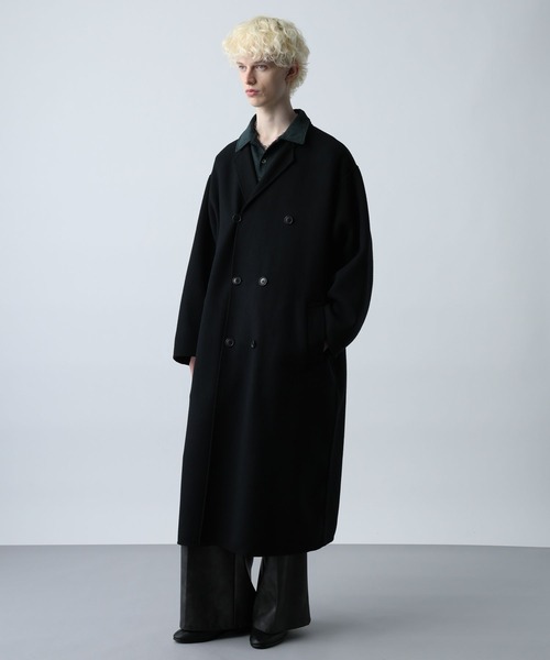 HARE（ハレ） チェスターコート コート プレミアムウールダブルリバー