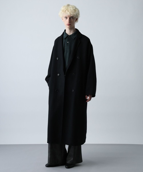 HARE（ハレ） チェスターコート コート プレミアムウールダブルリバー