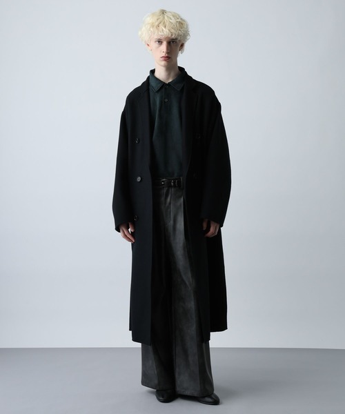 HARE（ハレ） チェスターコート コート プレミアムウールダブルリバー