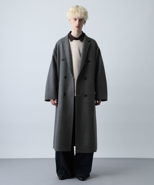 HARE（ハレ） チェスターコート コート プレミアムウールダブルリバー