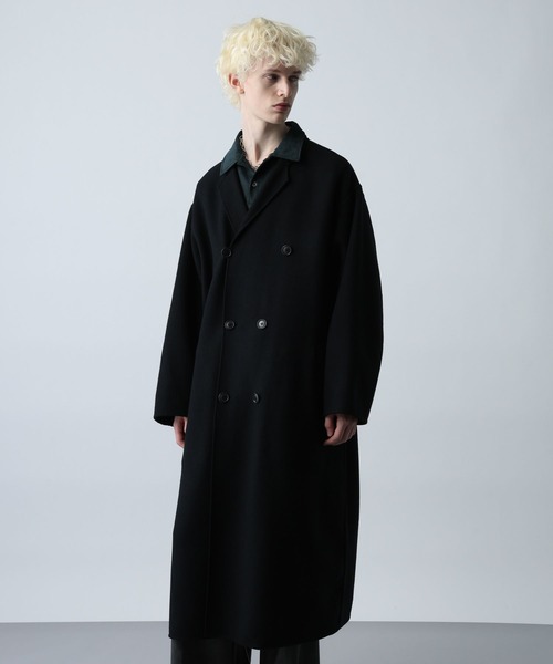 HARE（ハレ） チェスターコート コート プレミアムウールダブルリバー