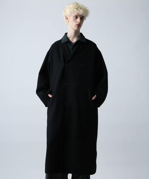 HARE（ハレ） チェスターコート コート プレミアムウールダブルリバー