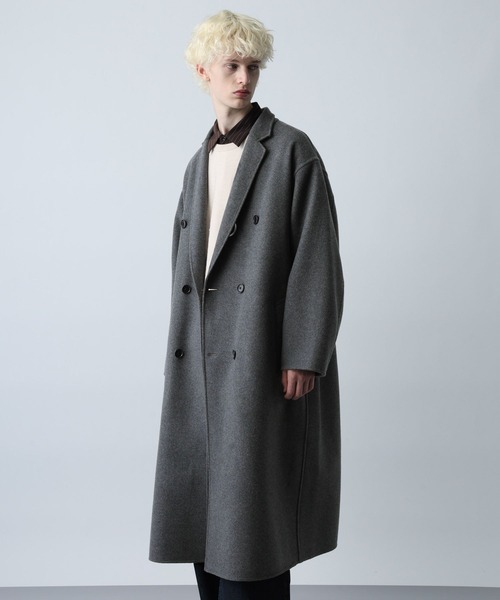 HARE（ハレ） チェスターコート コート プレミアムウールダブルリバー