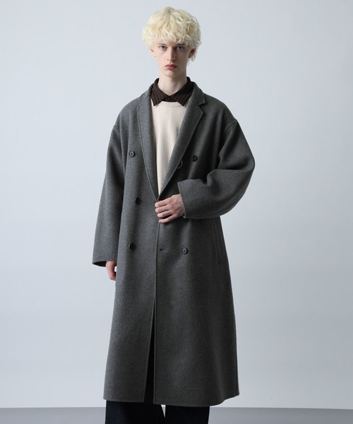 HARE（ハレ） チェスターコート コート プレミアムウールダブルリバー