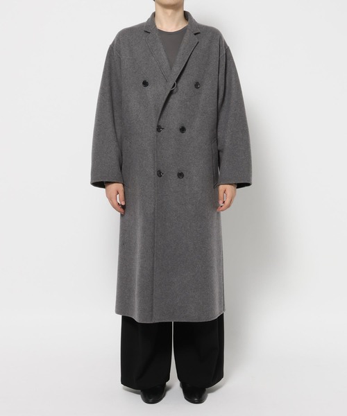 希少 HARE チェスターコート 完売品 HARE（ハレ） チェスターコート コート プレミアムウールダブルリバー