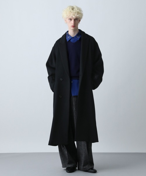 HARE（ハレ） チェスターコート コート プレミアムウールダブルリバー