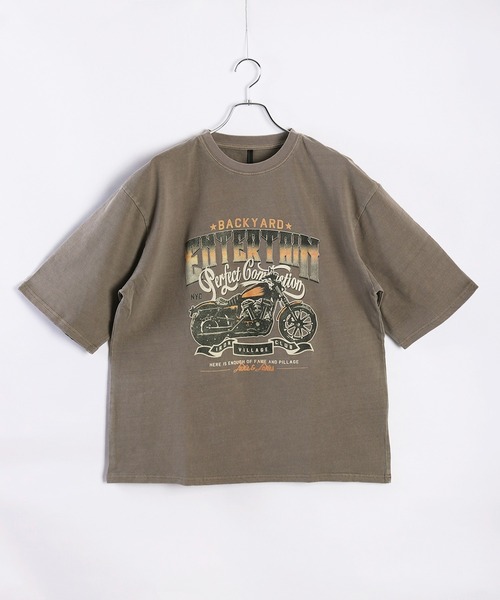 「WESTSEA」 「HALHAM」半袖Tシャツ L ブラウン系その他4 メンズ_画像3