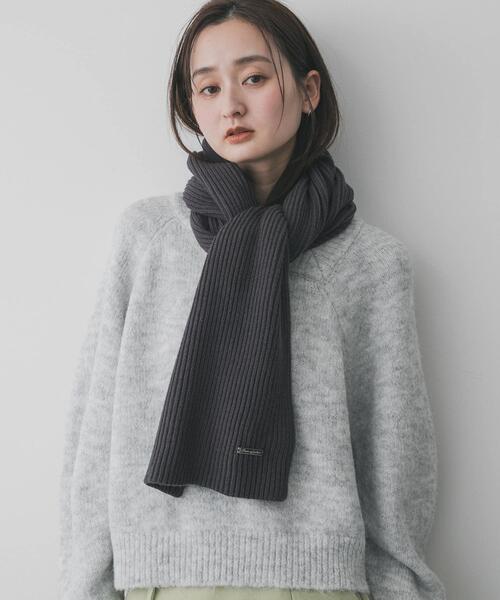 SENSE OF PLACE by URBAN RESEARCH マフラー ストール モチモチニット
