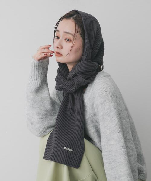 SENSE OF PLACE by URBAN RESEARCH マフラー ストール モチモチニット