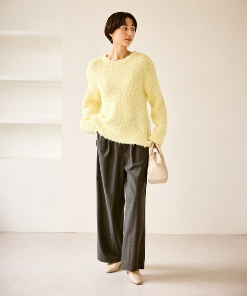 ROPE' PICNIC（ロペ ピクニック） ニット セーター ブークレカラー