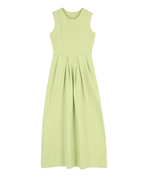 「titivate」 ノースリーブワンピース M ライトベージュ レディース_画像5