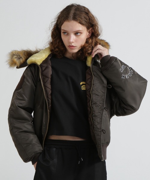 MOUSSY（マウジー） ブルゾン ジャンバー 「AVIREX×MOUSSY」N-2B