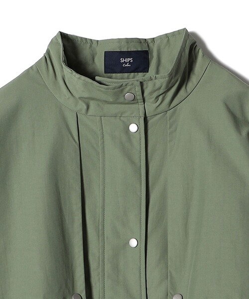 「SHIPS Colors」 ブルゾン ONE SIZE キャメル レディース_画像8