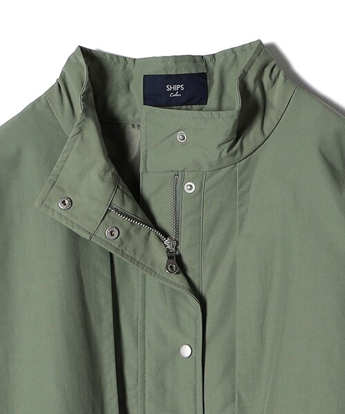 「SHIPS Colors」 ブルゾン ONE SIZE キャメル レディース_画像9