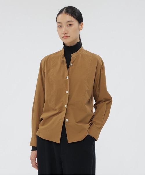 MARGARET HOWELL（マーガレットハウエル） ブラウス シャツ COTTON