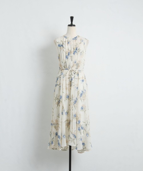 「tocco closet」 ノースリーブワンピース M ネイビー レディース_画像2