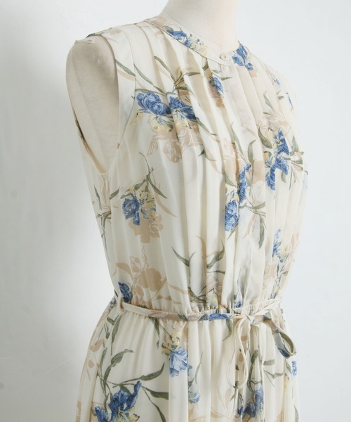 「tocco closet」 ノースリーブワンピース M ネイビー レディース_画像5