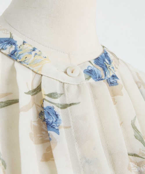 「tocco closet」 ノースリーブワンピース M ネイビー レディース_画像9