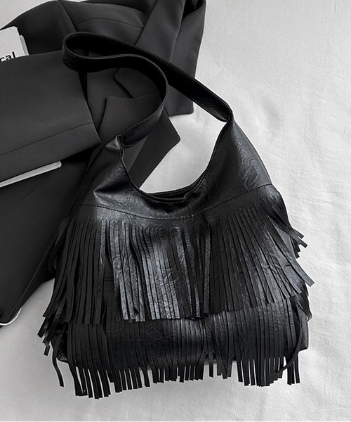 JOHNNY WOLF（ジョニーウルフ） トートバッグ フリー ブラック メンズ