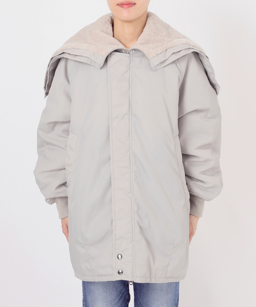 YACCOMARICARDオーバーサイズ アイボリー　コットン中綿　ジャンパー ZOZOTOWN Yahoo!店 - その他アウター｜Yahoo!ショッピング