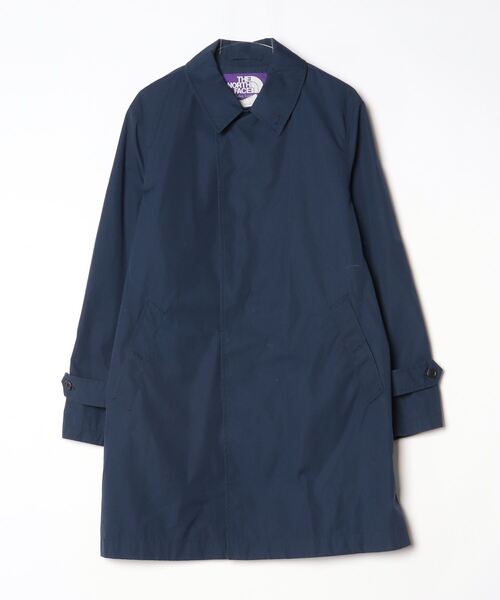 THE NORTH FACE PURPLE LABEL ステンカラーコート 紺 進化した今年の〈THE NORTH FACE PURPLE LABEL〉ステンカラーコート